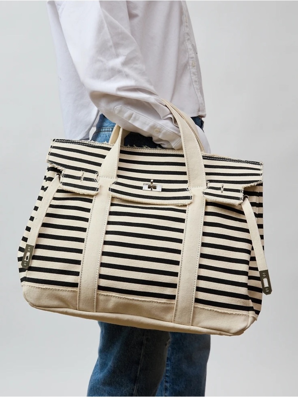 SUNWIN~Madaket Large Classic Tote Bag